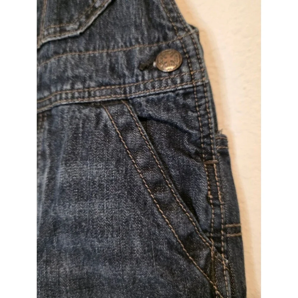 VTG OshKosh B'gosh Overalls Vestbak Plaid Flannel Lined Size 2T